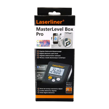 Laserliner MasterLevel Box Pro Digitale Elektronik-Wasserwaage ( 081.262A ) - Toolbrothers