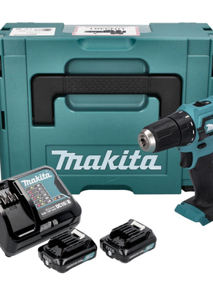 Makita DF 333 DSAJ perceuse/visseuse sans fil 12 V consommation max. 30 Nm + 2x batterie 2,0 Ah + chargeur + makpac