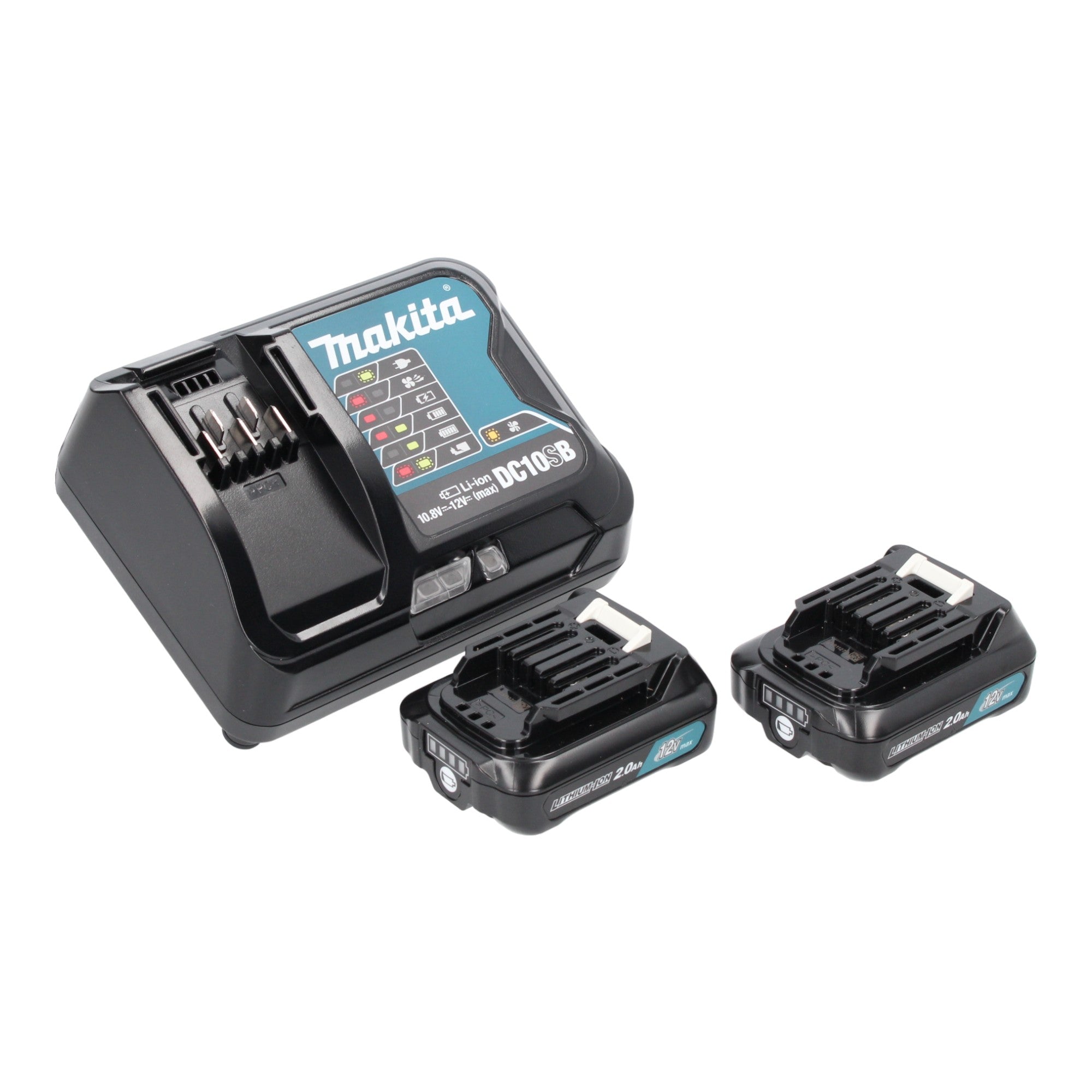 Makita DF 333 DSAJ Akku Bohrschrauber 12 V max 30 Nm 2x Akku 2 0 Ah Ladegeraet Makpac 3 - toolbrothers