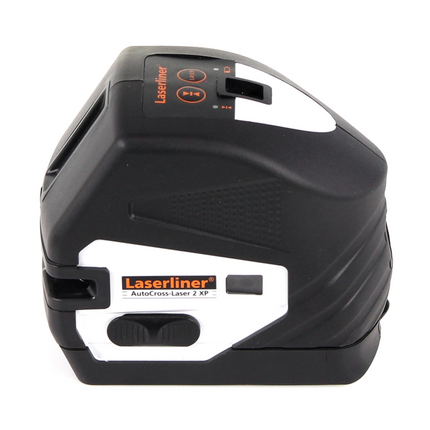 Laserliner AutoCross-Laser 2 XP selbstnivellierend Klasse 2, 2 mm auf 10 m Rot im Transportkoffer + magnetische Wandhalterung ( 060.101A ) - Toolbrothers