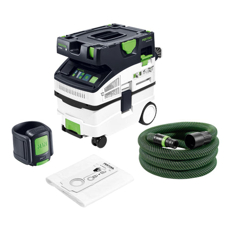 Festool CTL MIDI I CT-F CLEANTEC Absaugmobil 15 l Staubkl. L ( 578038 ) + Bluetooth Fernbedienung + Zubehör