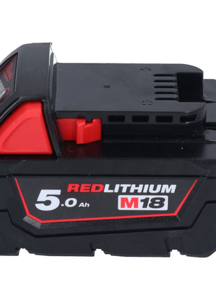 Milwaukee M18 FBTS75-501X akumulatorowa szlifierka taśmowa 18 V 75 x 457 mm bezszczotkowa + 1x akumulator 5,0 Ah + skrzynka HD - bez ładowarki