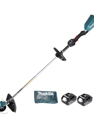 Makita DUR 364 LG2 Akku Rasentrimmer 36V ( 2x 18V ) 250/350mm Brushless + 2x Akku 6,0Ah - ohne Ladegerät - Toolbrothers