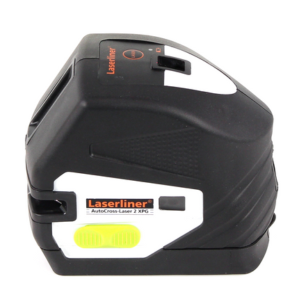 Laserliner AutoCross-Laser 2 XPG selbstnivellierend Klasse 2, 2 mm auf 10 m, Rot, im Transportkoffer + magnetische Wandhalterung ( 060.111A ) - Toolbrothers