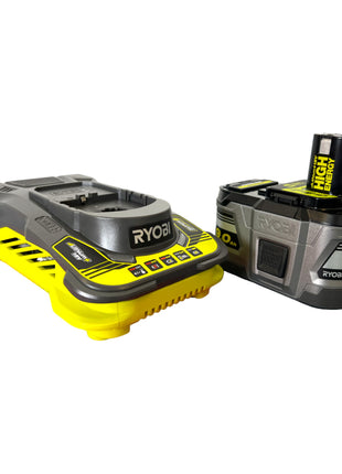 Ryobi RC18150-190 Starter Set 18 V ONE+ 1x Batería de Litio+ de Alta Energía 9,0 Ah + Cargador Rápido (5133004421)