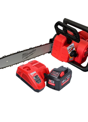 Motosierra a batería Milwaukee M18 FCHS-121 18 V 40 cm sin escobillas (4933464223) + 1x batería 12,0 Ah + cargador