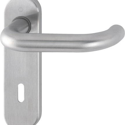 HOPPE zestaw krótkich rozet Paris E138Z/353K stal nierdzewna F69 ( 3000203012 )