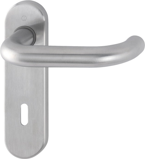 HOPPE Kurzschildgarnitur Paris E138Z/353K Edelstahl F69 ( 3000203012 )