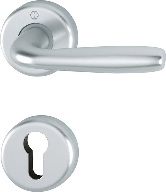 HOPPE rose set Maribor 1766 / 17KV/17KVS Aluminium F1 ( 3000203145 )