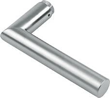 HOPPE lever handle perforated part Amsterdam E1400Z stainless steel matt ( 3000252948 )