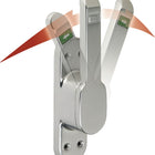 Tirador de puerta DENI VARIO DIN izquierda / derecha anodizado plata ( 3000255656 )