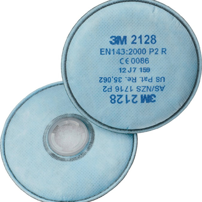 Filtro antiparticolato rotondo 3M 2128 EN 143:2000 P2 ( 4000370689 )
