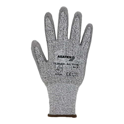 ASATEX cut protection gloves size 8 grey/grey ( 4000371578 )