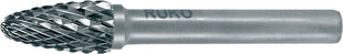 Fresa RUKO RBF Ø 12 mm longitud de cabeza 25 mm eje Ø 6 mm (4000602856)