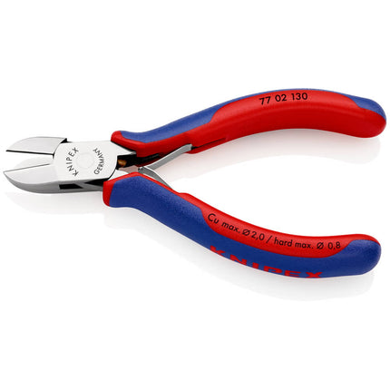 KNIPEX Electronics diagonal cutters length 130 mm shape 0 ( 4000794259 )