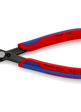 Cortador lateral electrónico KNIPEX Super-Knips® longitud 125 mm forma 6 (4000810505)