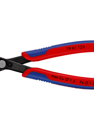 Cortador lateral electrónico KNIPEX Super-Knips® longitud 125 mm forma 6 (4000810505)