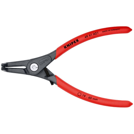 KNIPEX Alicates para arandelas exteriores A 21 para ejes Ø 19 - 60 mm (4000810871)