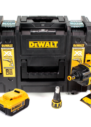 DeWalt DCF 620 NT Akku Trockenbauschrauber 18 V 30 Nm Brushless + 1x Akku 4,0 Ah + TSTAK - ohne Ladegerät - Toolbrothers