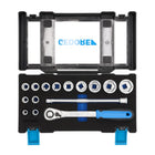 GEDORE socket spanner set 19 DMU-20 15-piece 1/2 ″ ( 4000820533 )