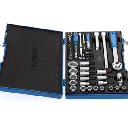 Set di chiavi a bussola GEDORE 19 V20U-10 50 pezzi 1/4 + 1/2 ″ ( 4000820550 )
