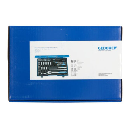 Set di chiavi a bussola GEDORE 19 V20U-10 50 pezzi 1/4 + 1/2 ″ ( 4000820550 )