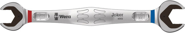WERA double open-end spanner 6002 Joker 17 x 19 mm length 235 mm ( 4000821456 )