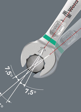 WERA llave combinada 6003 Joker SW 12 mm longitud 148 mm (4000822303)