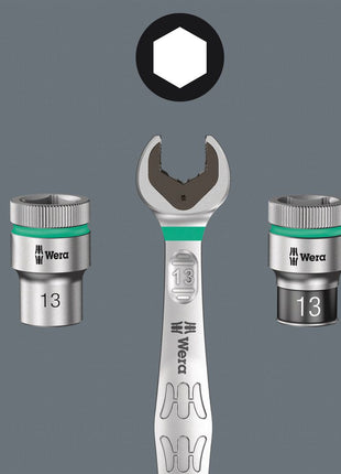 WERA llave combinada 6003 Joker SW 12 mm longitud 148 mm (4000822303)