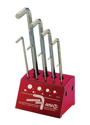 Juego de destornilladores angulares AMF 911L-WM9 Soporte de taller de 9 piezas (4000825386)