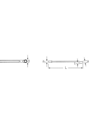 STAHLWILLE Klucz płasko-oczkowy OPEN-BOX 14 SW 41 mm Długość 560 mm ( 4000826060 )