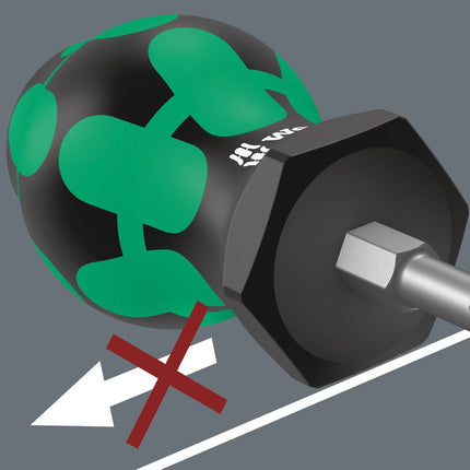 WERA Tournevis 367 TORX(R) Stubby taille T 25 Longueur de lame 25 mm ( 4000827038 )