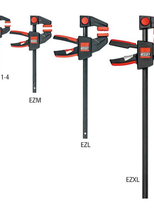 BESSEY Serre-joints une main EZ envergure 300 mm ( 4000831642 )