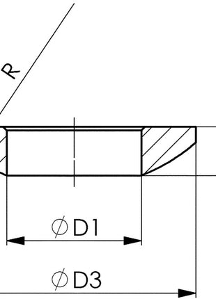 AMF Kugelscheibe DIN 6319C für Schrauben M20 ( 4000833461 )