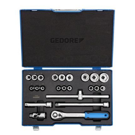 GEDORE socket spanner set 19 EMU-20 23-piece 1/2 ″ ( 4000880494 )