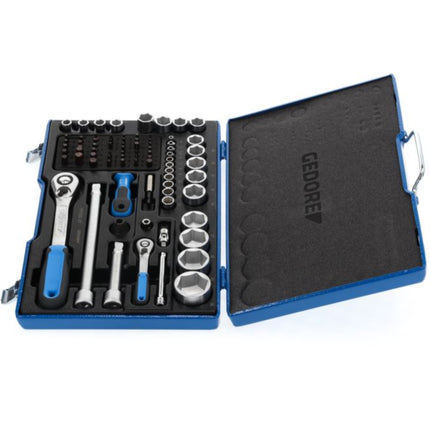 GEDORE socket spanner set 19 V20U-20 81-piece 1/4 + 1/2 ″ ( 4000880519 )