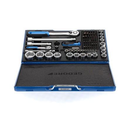 GEDORE socket spanner set 19 V20U-20 81-piece 1/4 + 1/2 ″ ( 4000880519 )