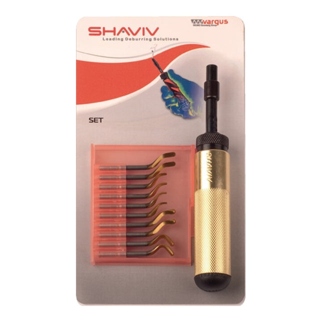 SHAVIV deburring set Golden Flex Set E ( 4114540070 )