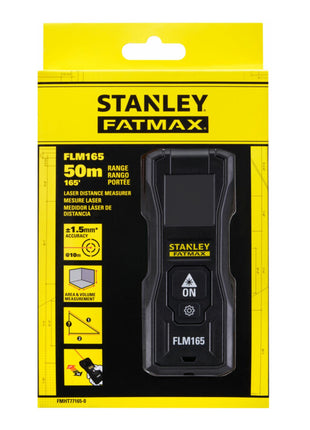 Telémetro láser STANLEY FLM 165 50 m ± 1,5 mm (8000150347)