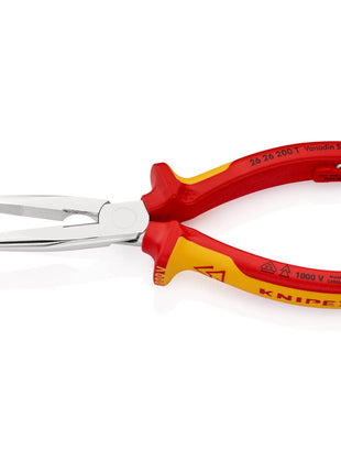 KNIPEX Szczypce półokrągłe długość 200 mm kształt 2 ( 8000272769 )