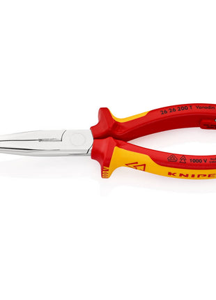 KNIPEX Szczypce półokrągłe długość 200 mm kształt 2 ( 8000272769 )