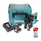 Makita DHR 264 2x 18 V / 36 V Akku-Bohrhammer SDS-PLUS im Makpac + 2x BL 1860 6,0 Ah Akku + DC18RC Schnellladegerät + 5 Bohrer - Toolbrothers