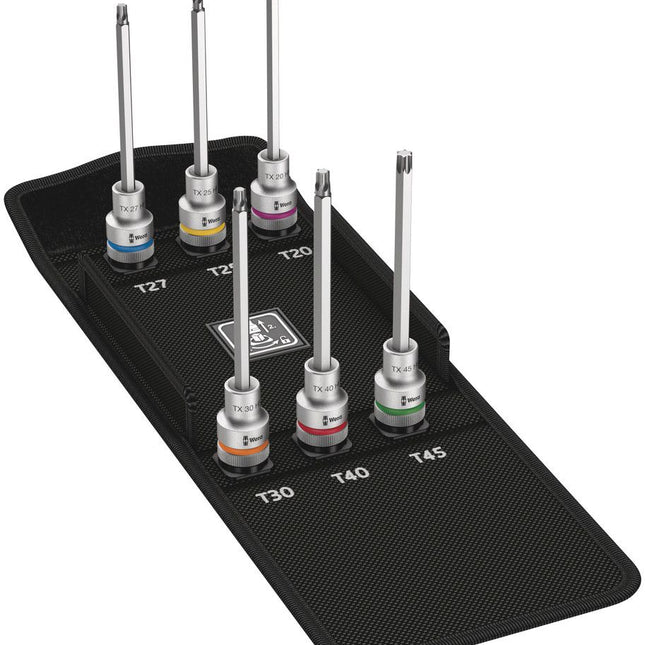 WERA socket spanner set 8767 C TORX(R) HF2 6-piece ( 8000378064 )