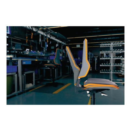 Silla giratoria industrial BIMOS Ruedas de neón ( 9000454276 )