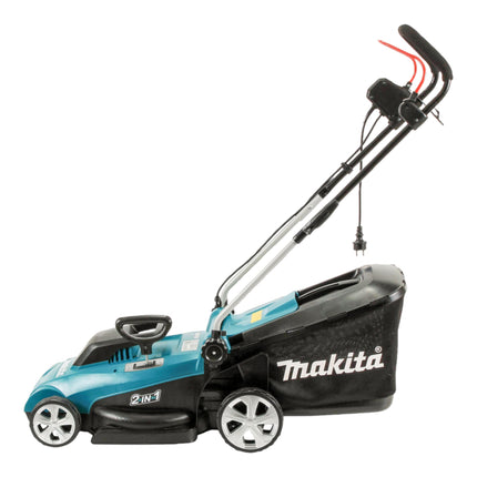 Cortacésped eléctrico Makita ELM 3720 1400 vatios 37 cm ancho de corte