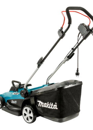 Cortacésped eléctrico Makita ELM 3720 1400 vatios 37 cm ancho de corte