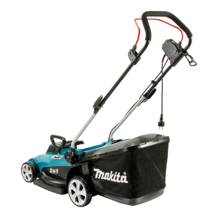 Cortacésped eléctrico Makita ELM 3720 1400 vatios 37 cm ancho de corte