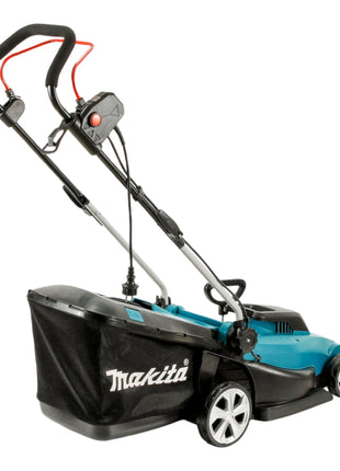 Cortacésped eléctrico Makita ELM 3720 1400 vatios 37 cm ancho de corte