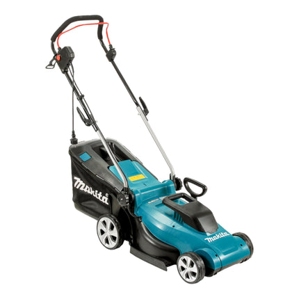 Cortacésped eléctrico Makita ELM 3720 1400 vatios 37 cm ancho de corte