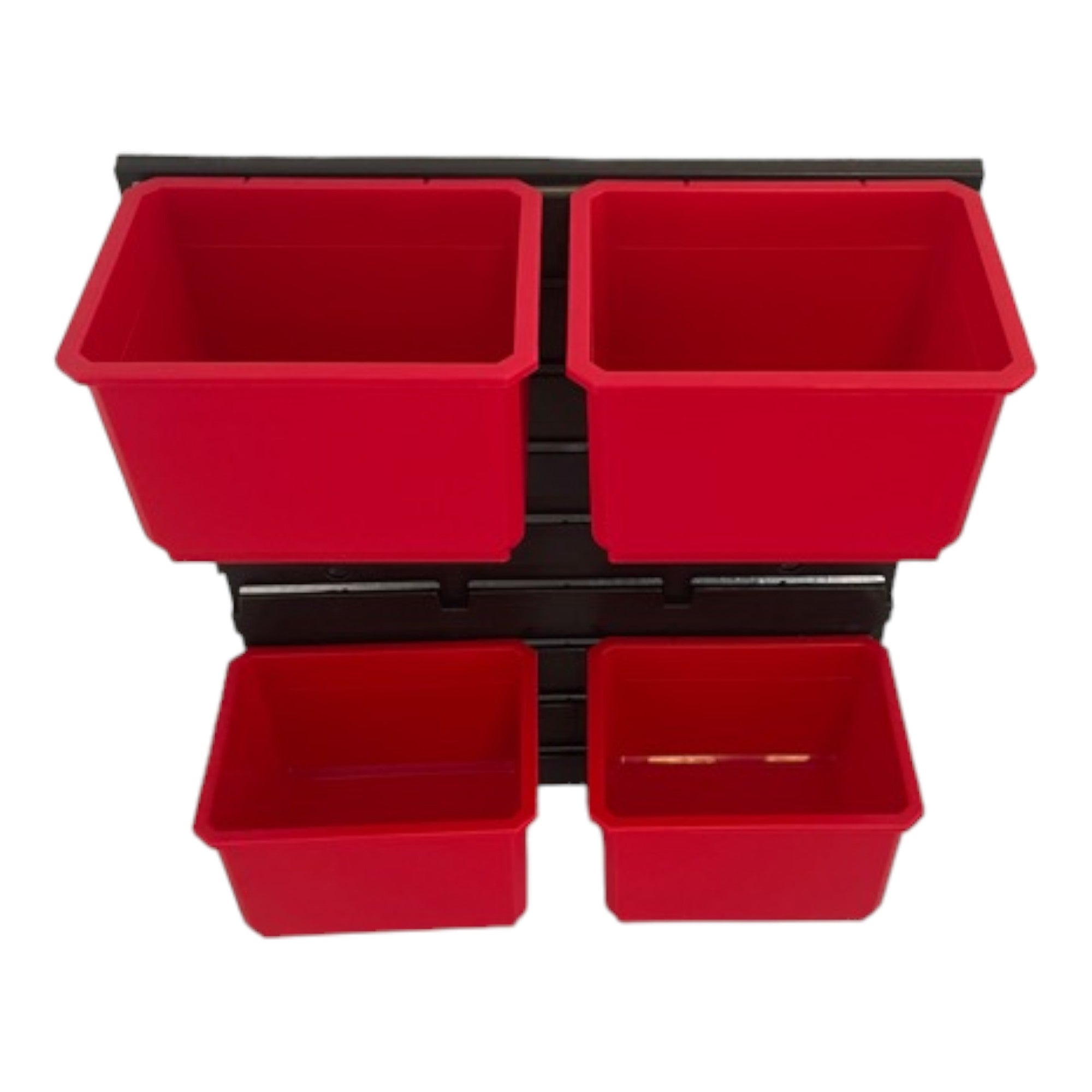 Qbrick System Container Set Nr 1 Werkstattwand 39 x 35 cm mit 4 Behaeltern fuer System ONE und System TWO Koffer 2 - toolbrothers
